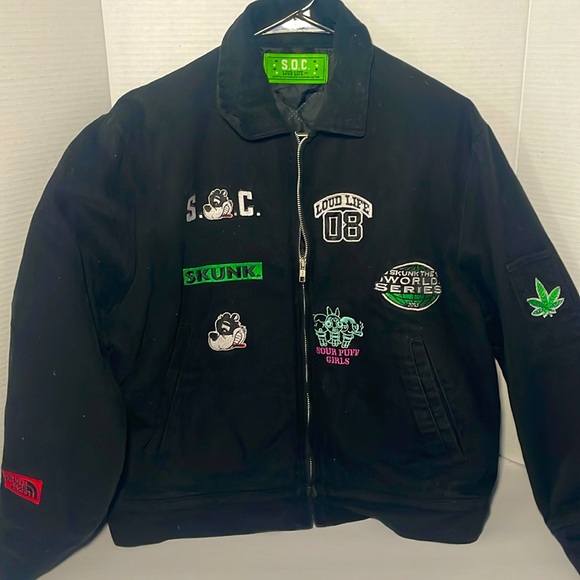 Skunk world tour jacket “8th year anniversary “ S.O.C. Loud life size Small - Picture 6 of 13